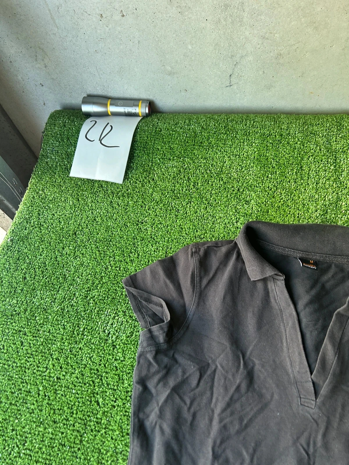 Camiseta polo preta tex sport – photo 4